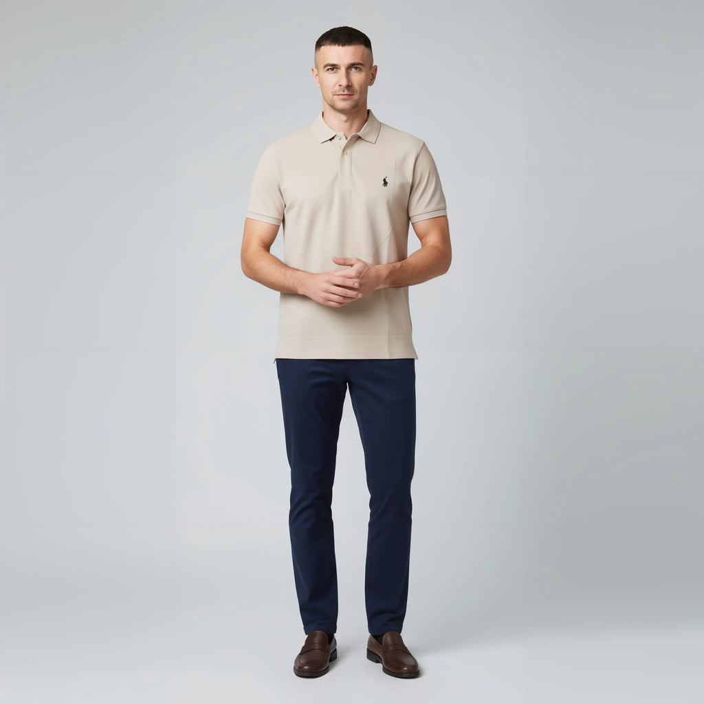 Light Brown Polo T-shirt - CTS 06