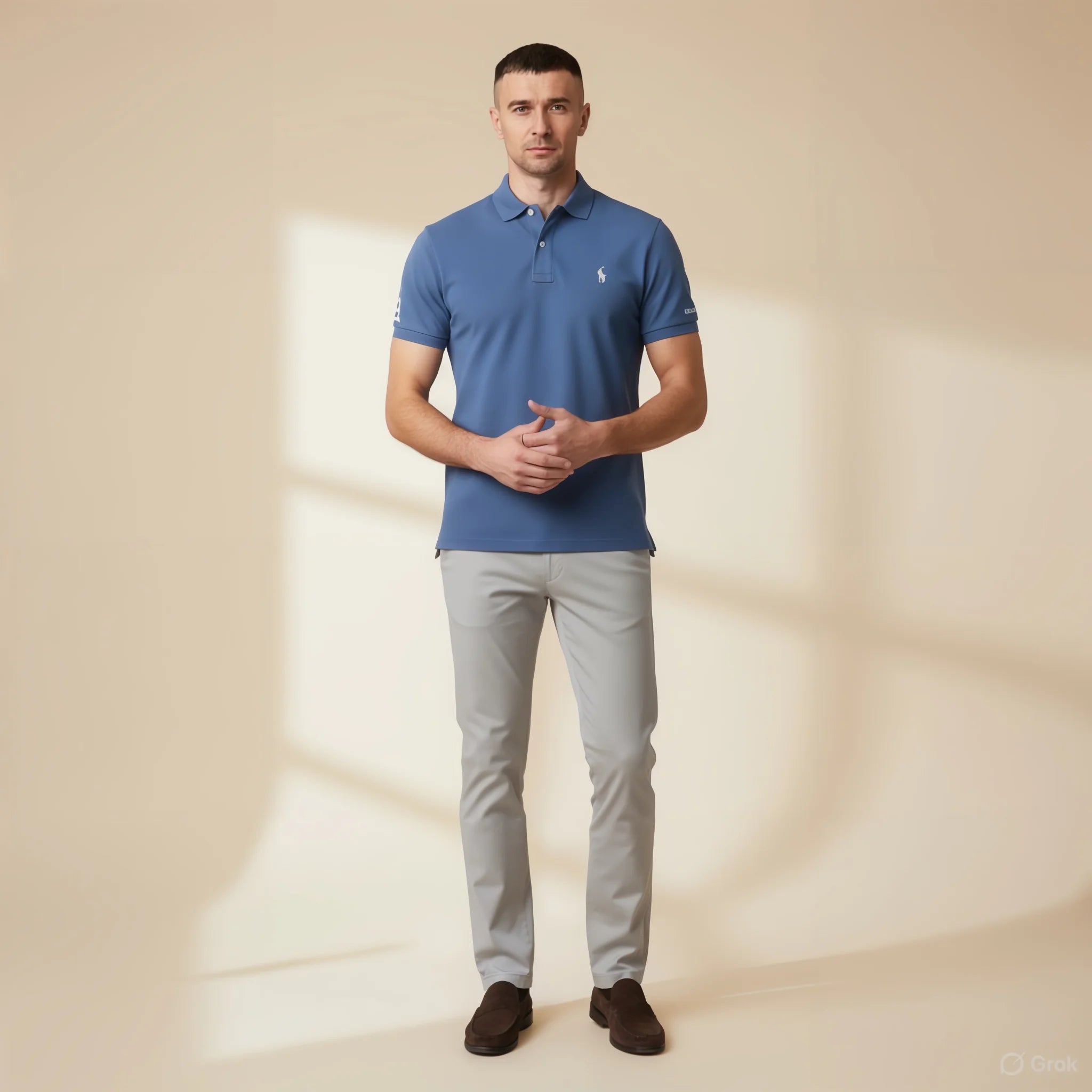 Blue Polo T-shirt - CTS 08